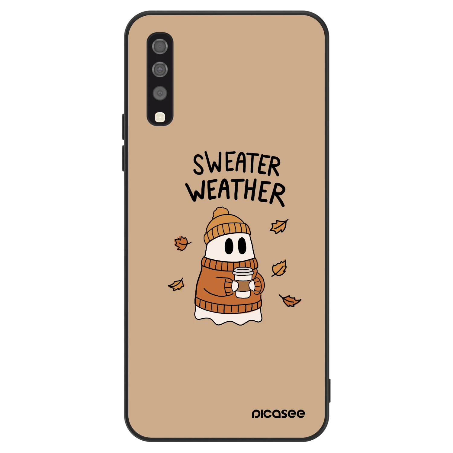 Picasee ULTIMATE CASE Samsung Galaxy A70 A705F - készülékre - Sweater ghost
