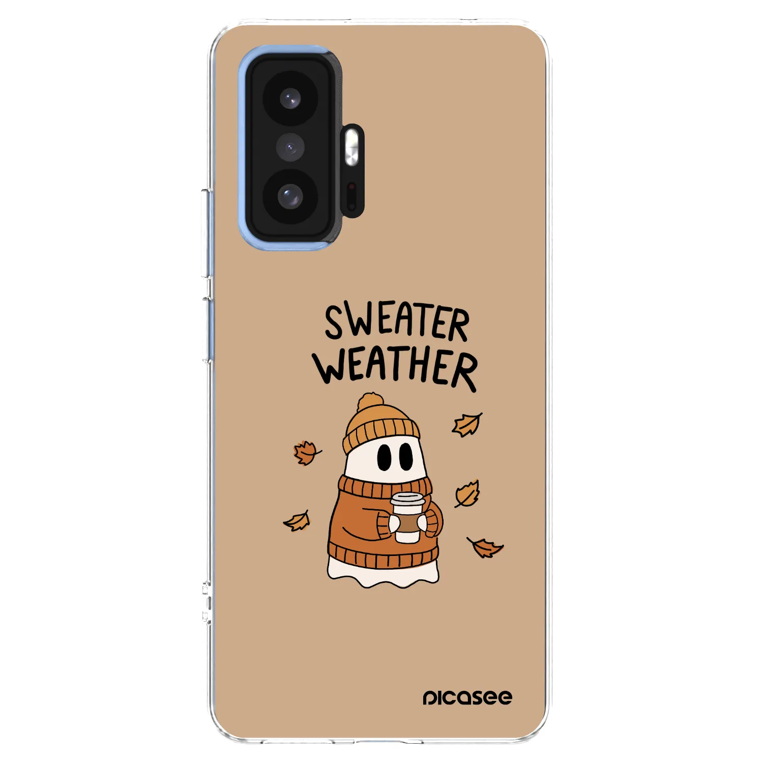 Picasee átlátszó szilikon tok az alábbi mobiltelefonokra Xiaomi 11T Pro - Sweater ghost