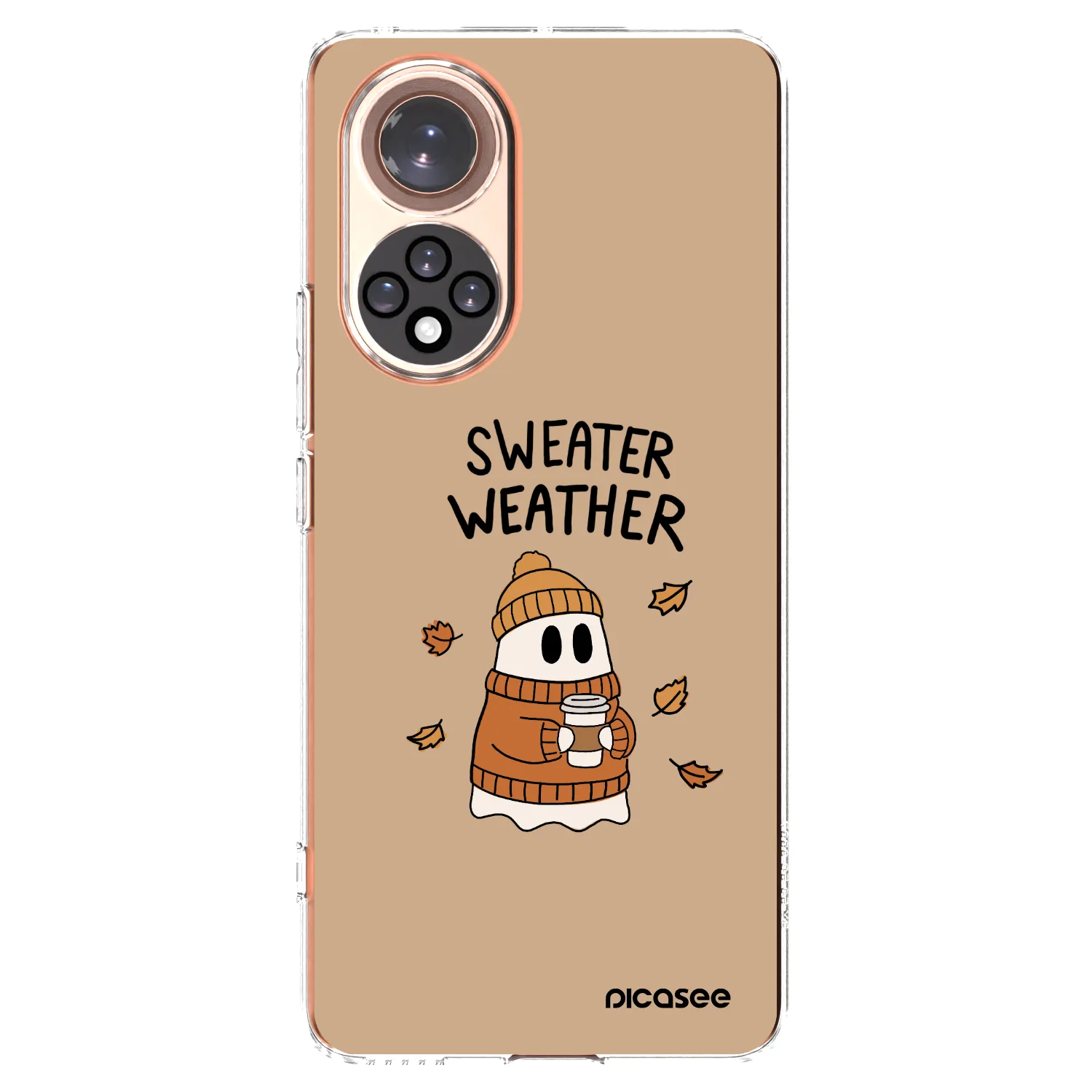 Picasee átlátszó szilikon tok az alábbi mobiltelefonokra Huawei Nova 9 - Sweater ghost
