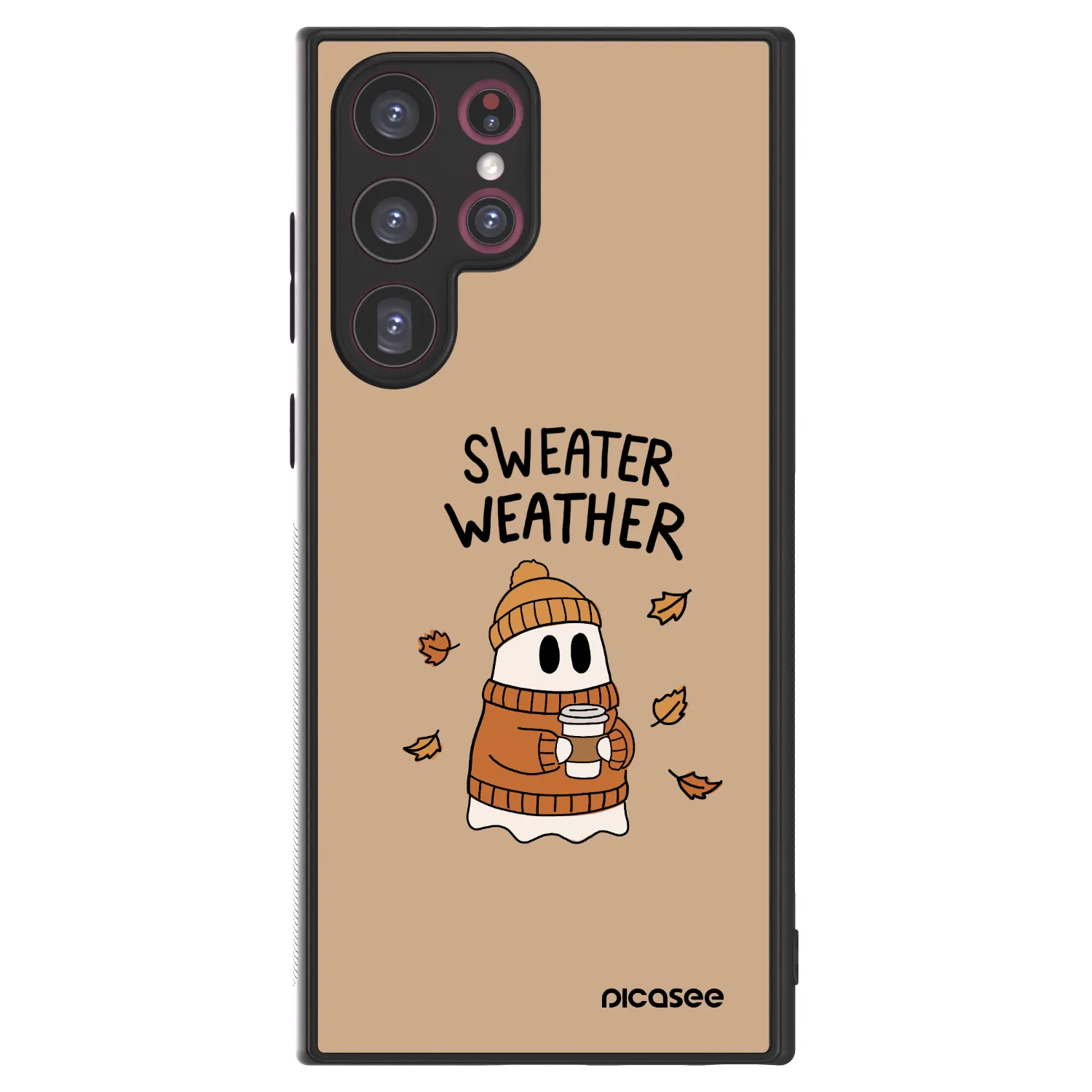 Picasee ULTIMATE CASE Samsung Galaxy S22 Ultra 5G - készülékre - Sweater ghost