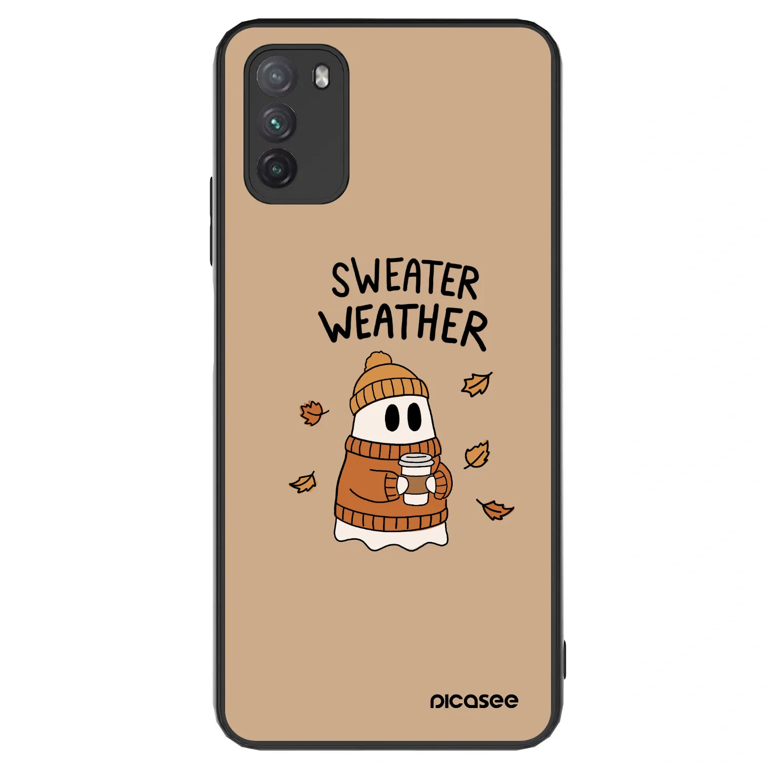 Picasee ULTIMATE CASE Xiaomi Poco M3 - készülékre - Sweater ghost