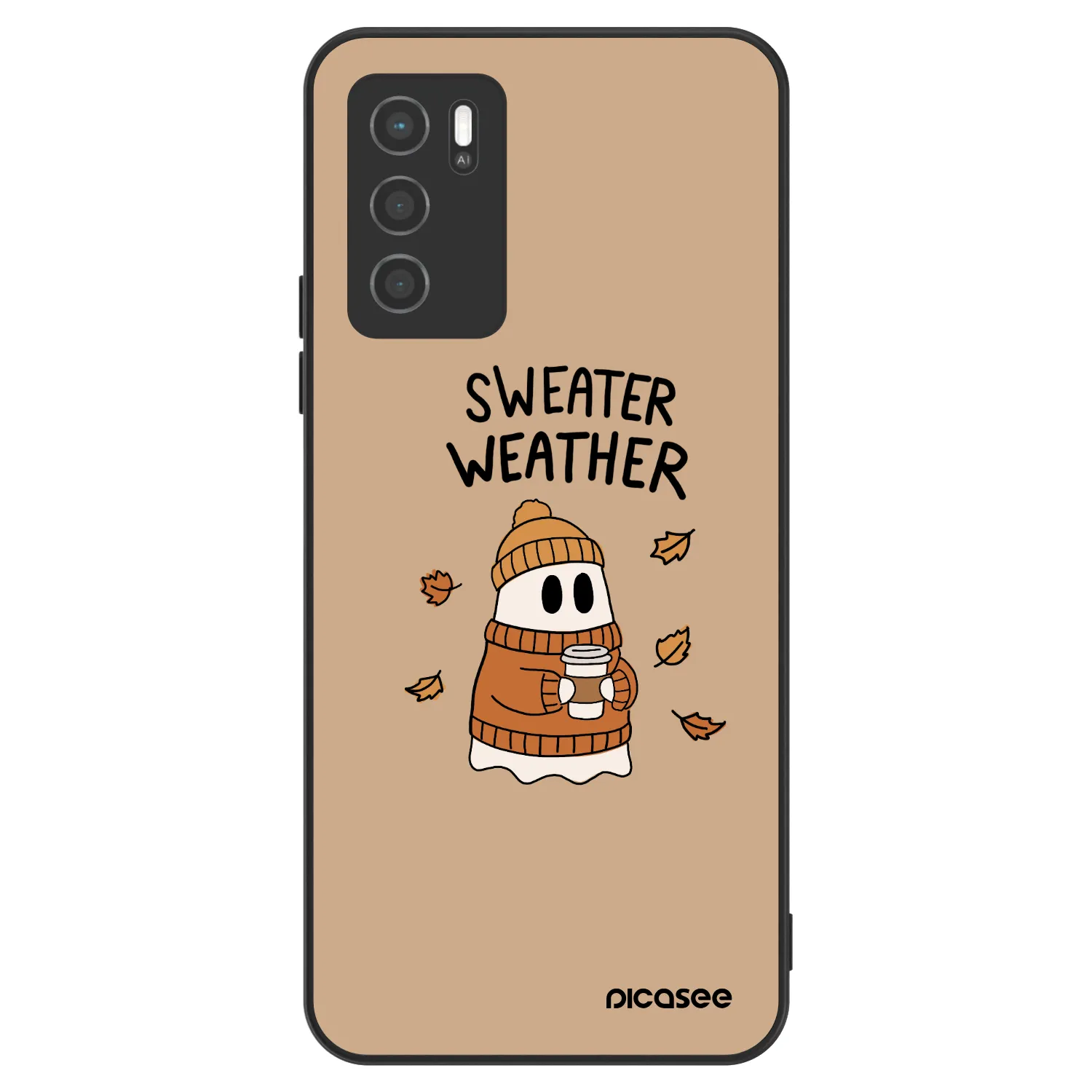 Picasee ULTIMATE CASE OPPO A16s - készülékre - Sweater ghost