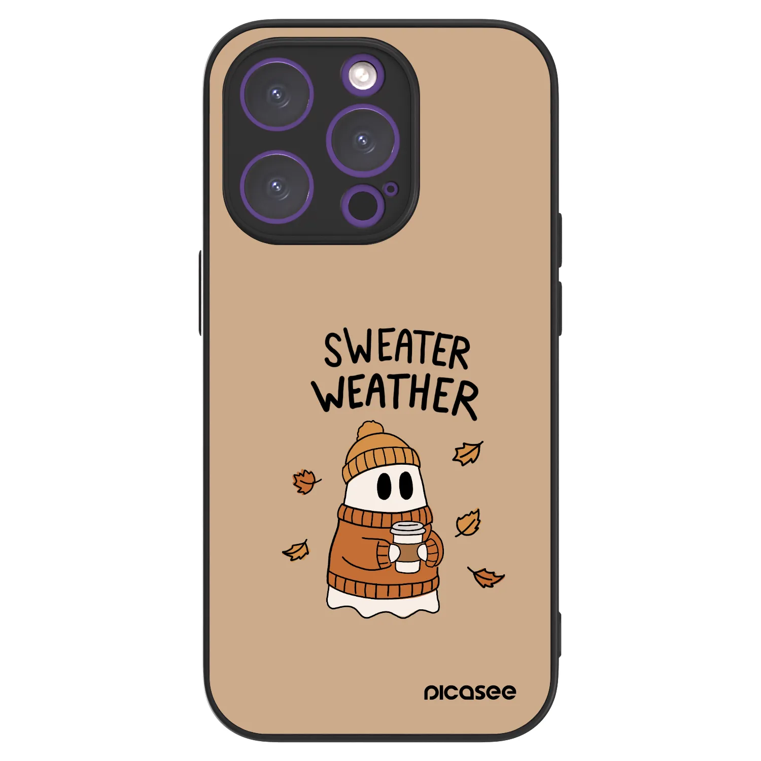 Picasee ULTIMATE CASE Apple iPhone 14 Pro - készülékre - Sweater ghost