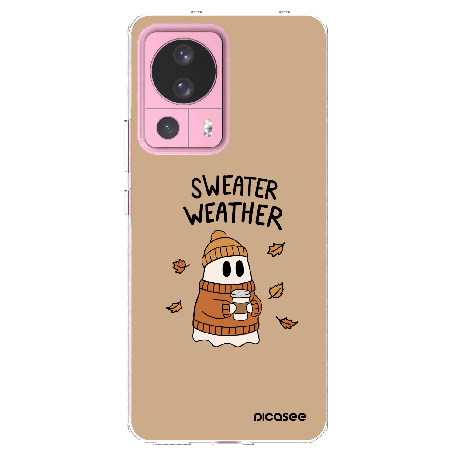 Picasee átlátszó szilikon tok az alábbi mobiltelefonokra Xiaomi 13 Lite - Sweater ghost
