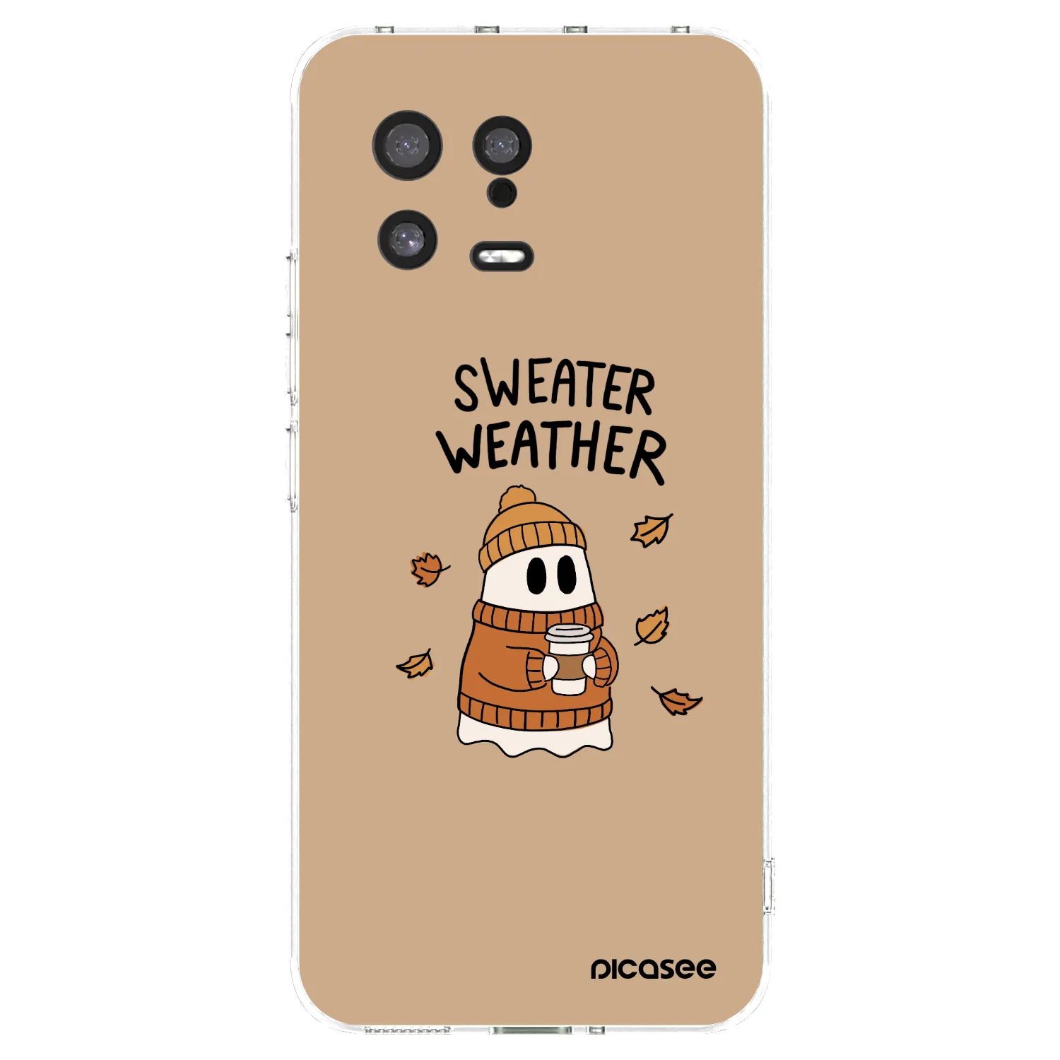 Picasee átlátszó szilikon tok az alábbi mobiltelefonokra Xiaomi 13 - Sweater ghost
