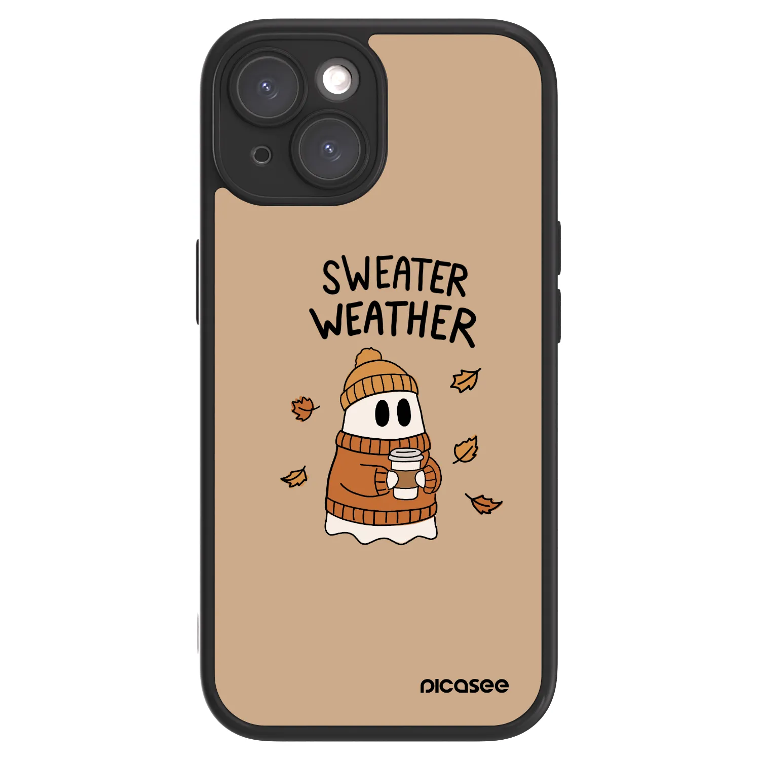 Picasee ULTIMATE CASE Apple iPhone 15 - készülékre - Sweater ghost