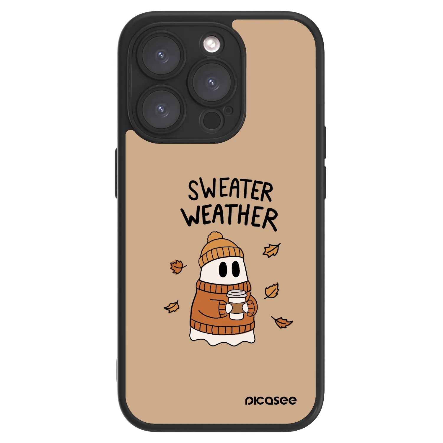 Picasee ULTIMATE CASE Apple iPhone 15 Pro - készülékre - Sweater ghost