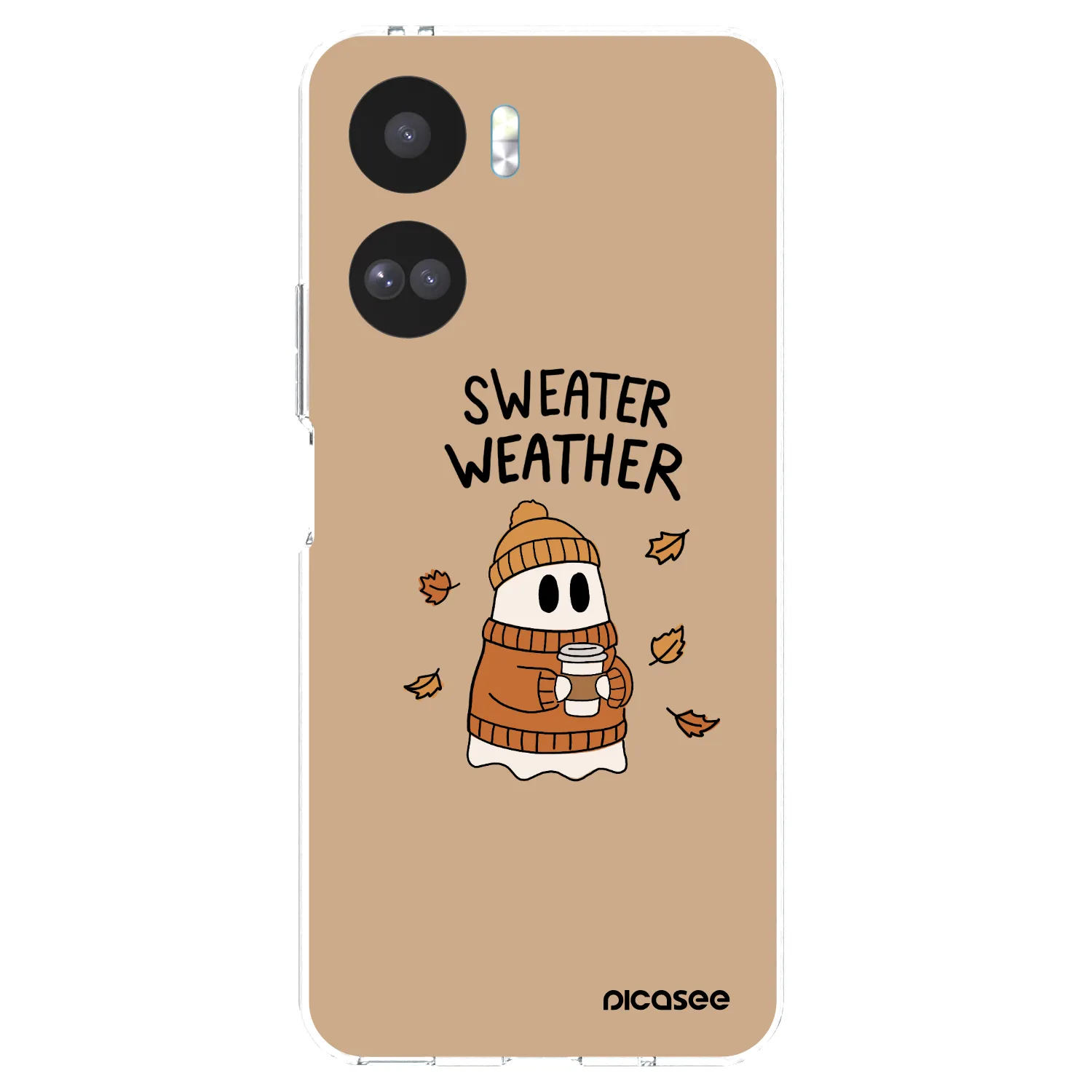 Picasee átlátszó szilikon tok az alábbi mobiltelefonokra Honor 90 Lite 5G - Sweater ghost