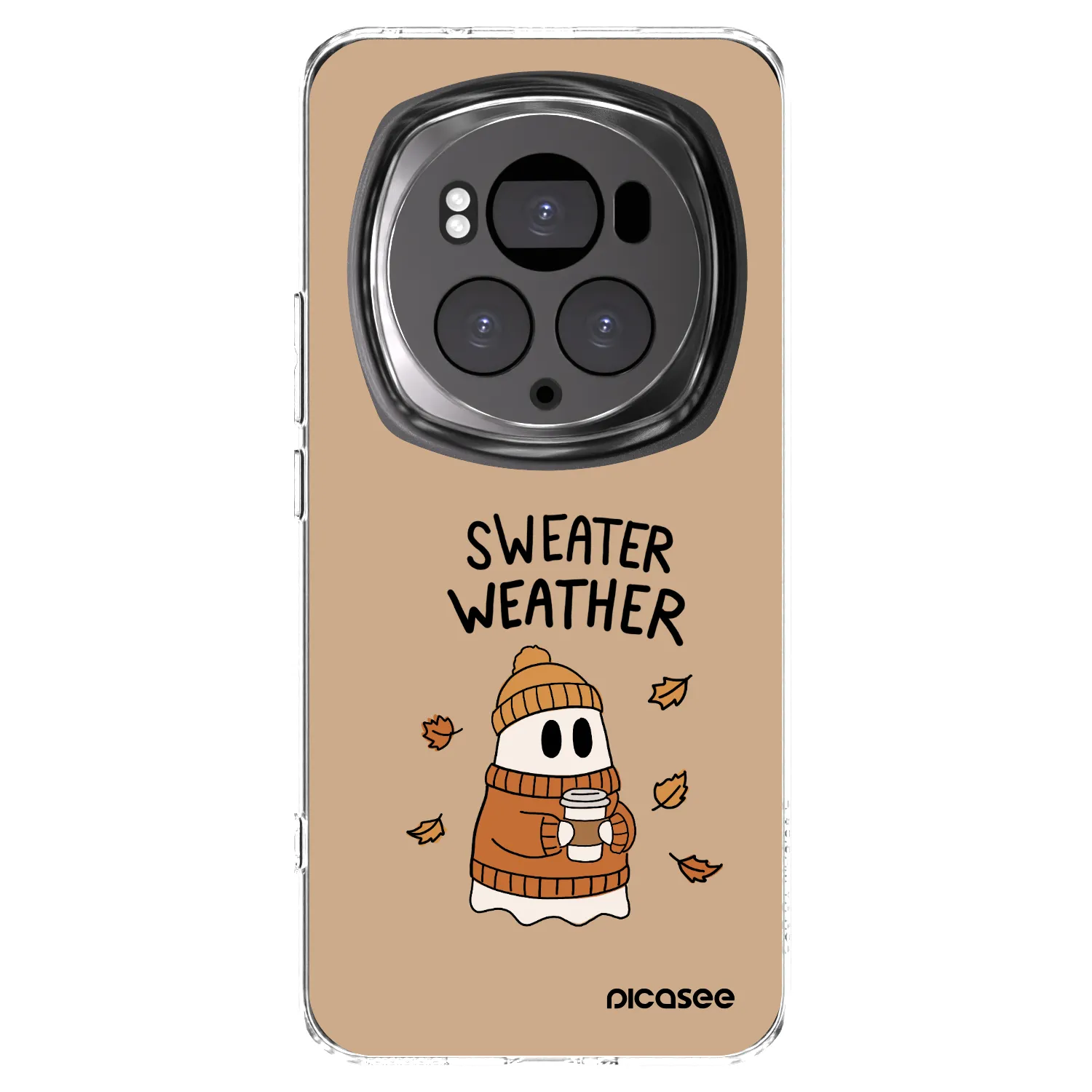 Picasee átlátszó szilikon tok az alábbi mobiltelefonokra Honor Magic6 Pro - Sweater ghost