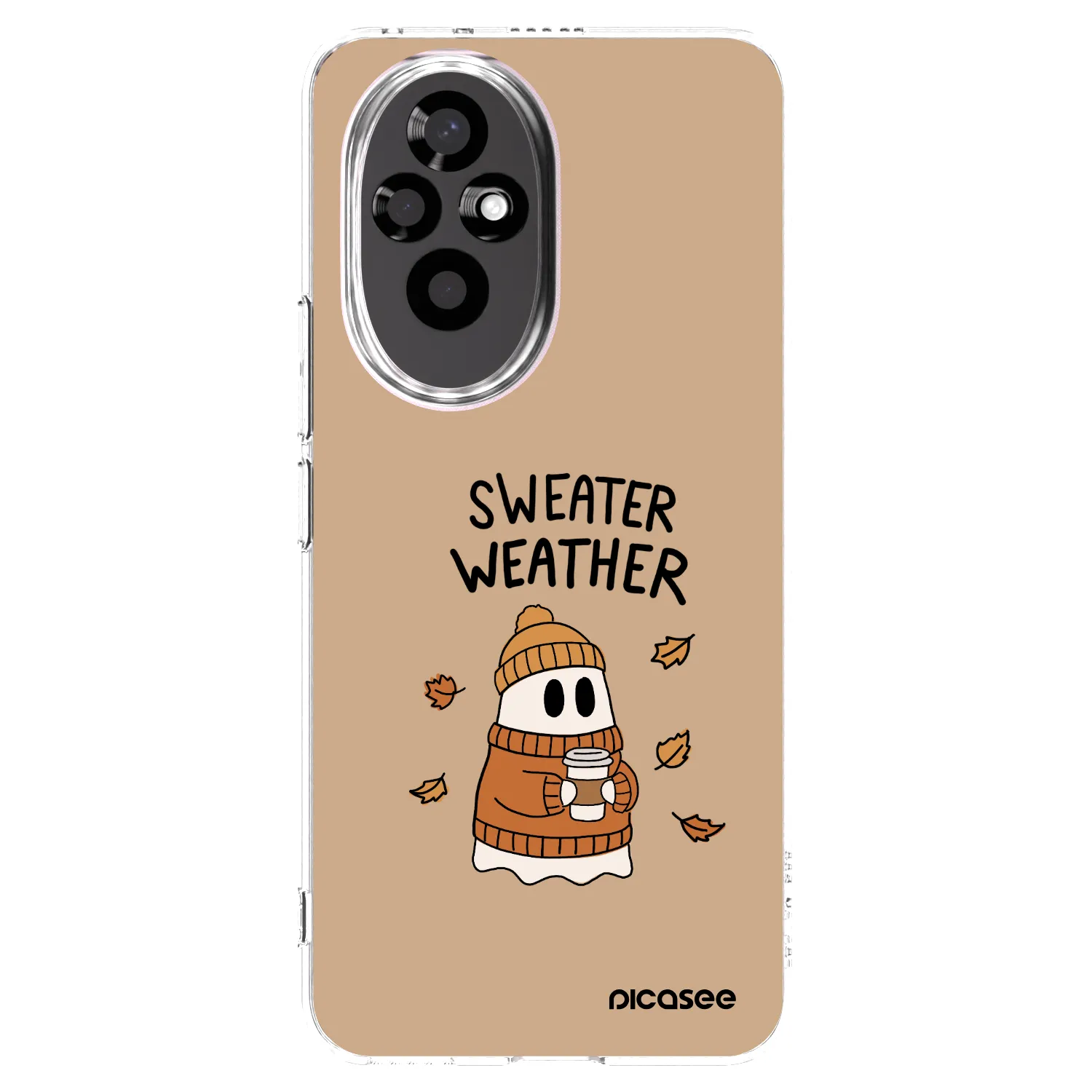 Picasee átlátszó szilikon tok az alábbi mobiltelefonokra Honor 200 5G - Sweater ghost