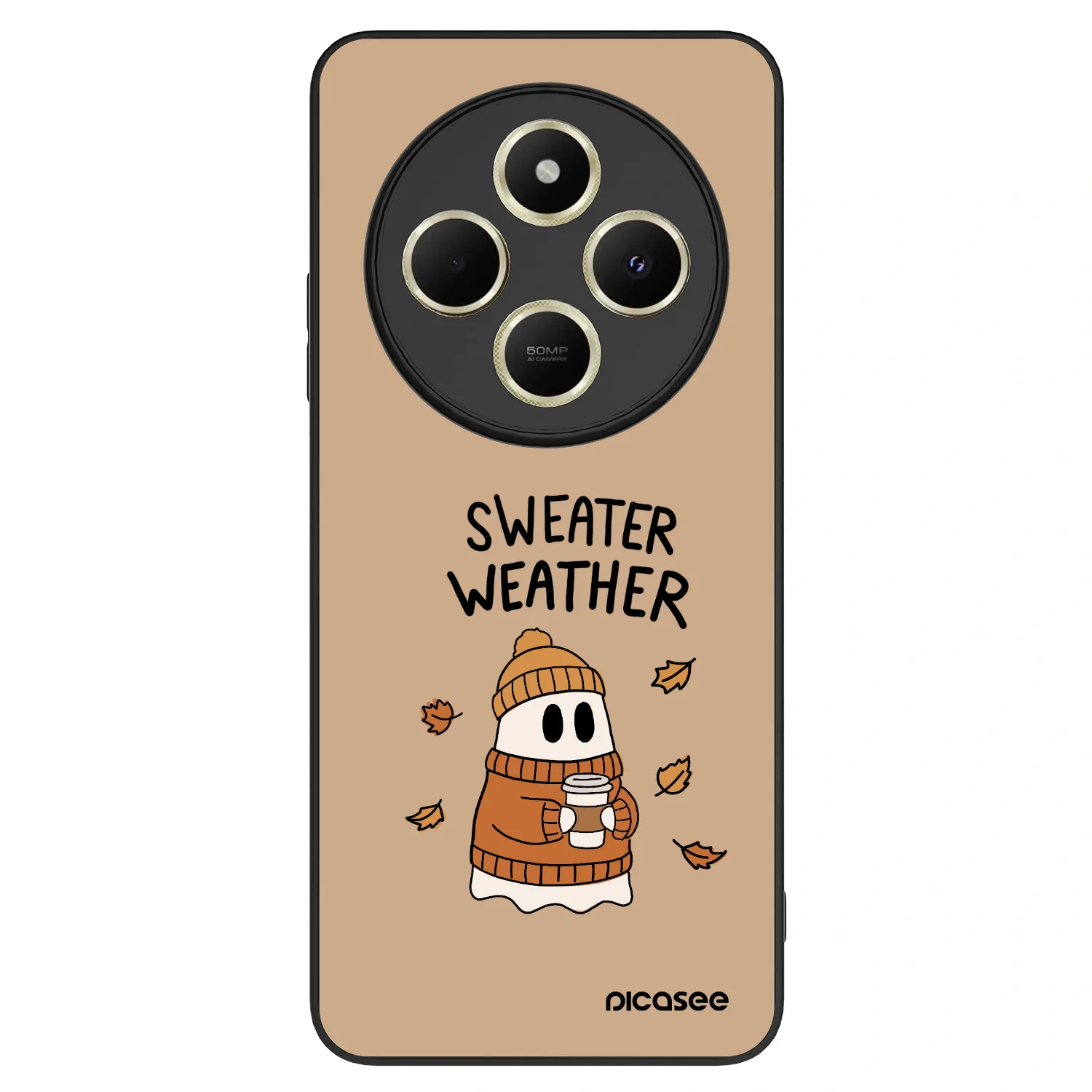 Picasee ULTIMATE CASE Xiaomi Redmi 14C - készülékre - Sweater ghost