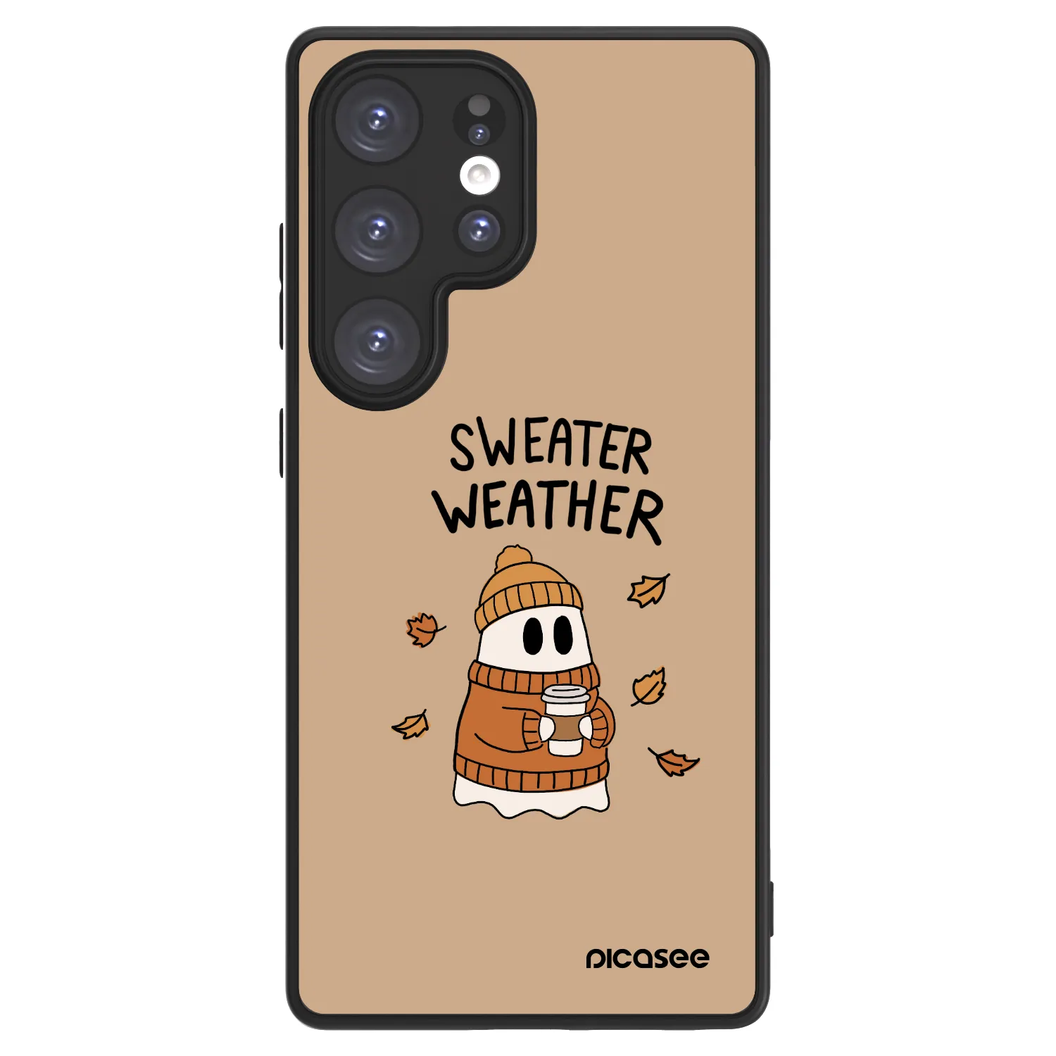 Picasee ULTIMATE CASE PowerShare Samsung Galaxy S25 Ultra 5G - készülékre - Sweater ghost