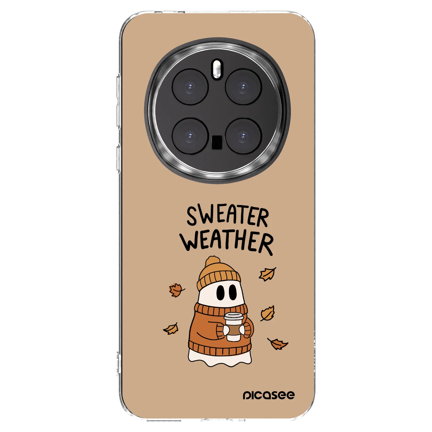 Picasee átlátszó szilikon tok az alábbi mobiltelefonokra Honor Magic7 Pro 5G - Sweater ghost