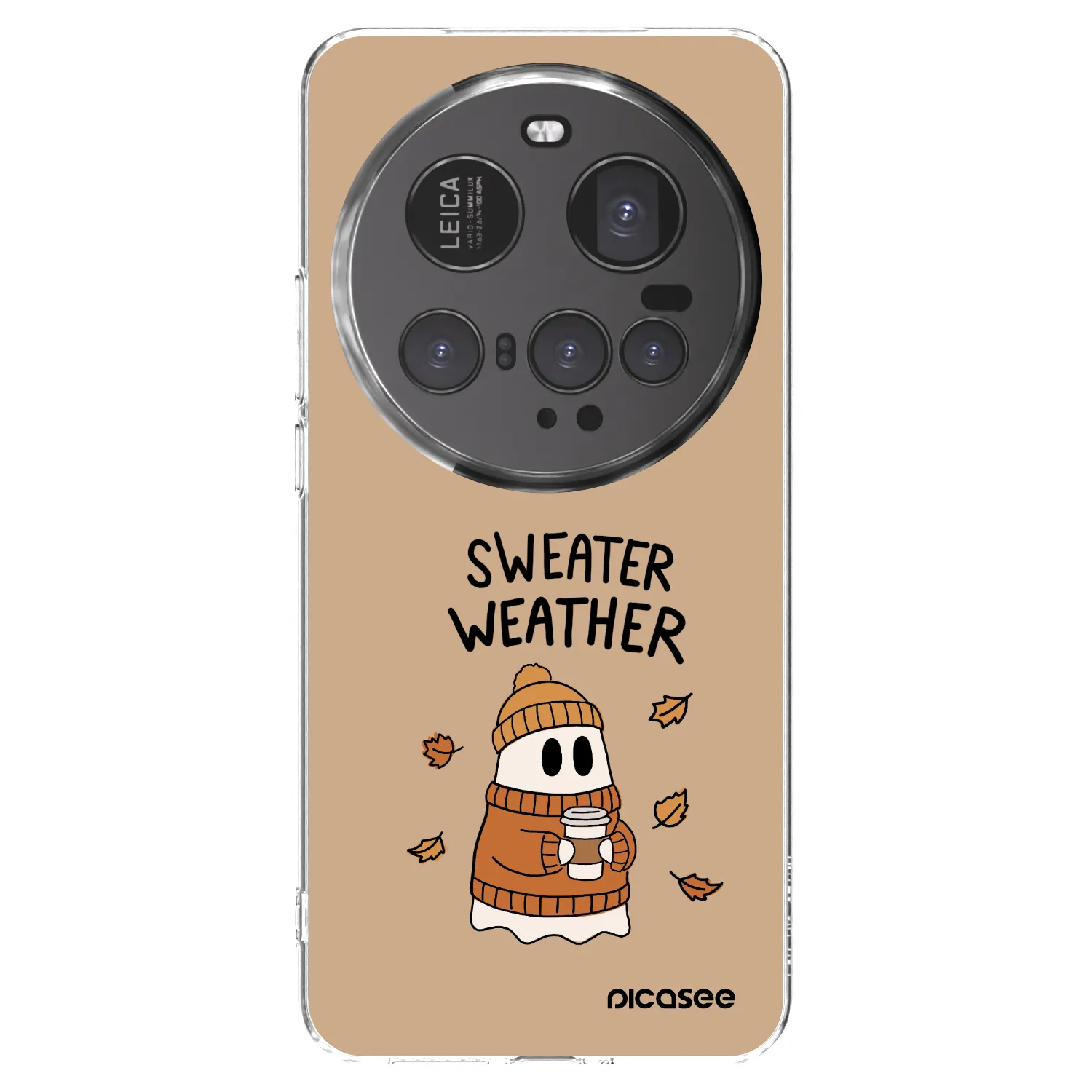 Picasee átlátszó szilikon tok az alábbi mobiltelefonokra Xiaomi 15 Ultra - Sweater ghost