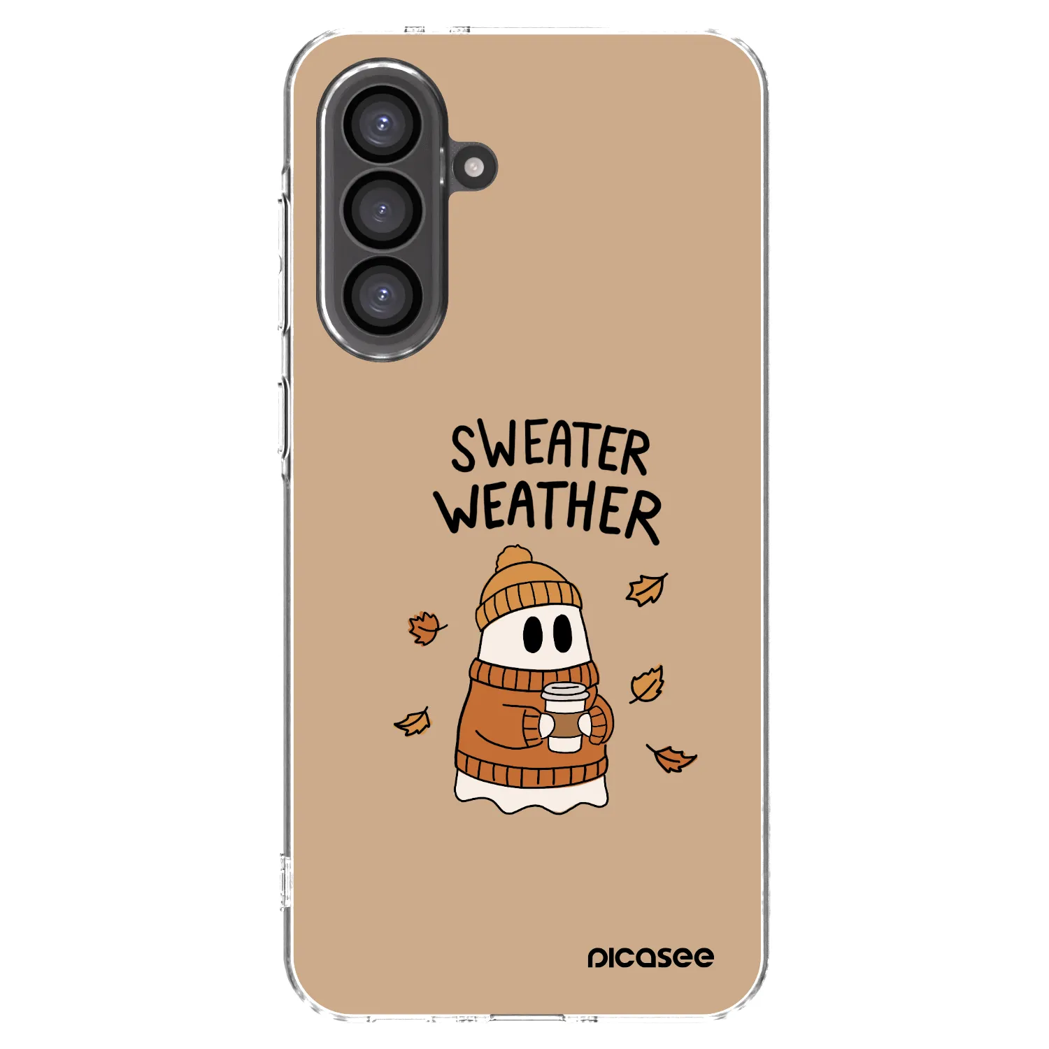 Picasee átlátszó szilikon tok az alábbi mobiltelefonokra Samsung Galaxy A36 5G - Sweater ghost