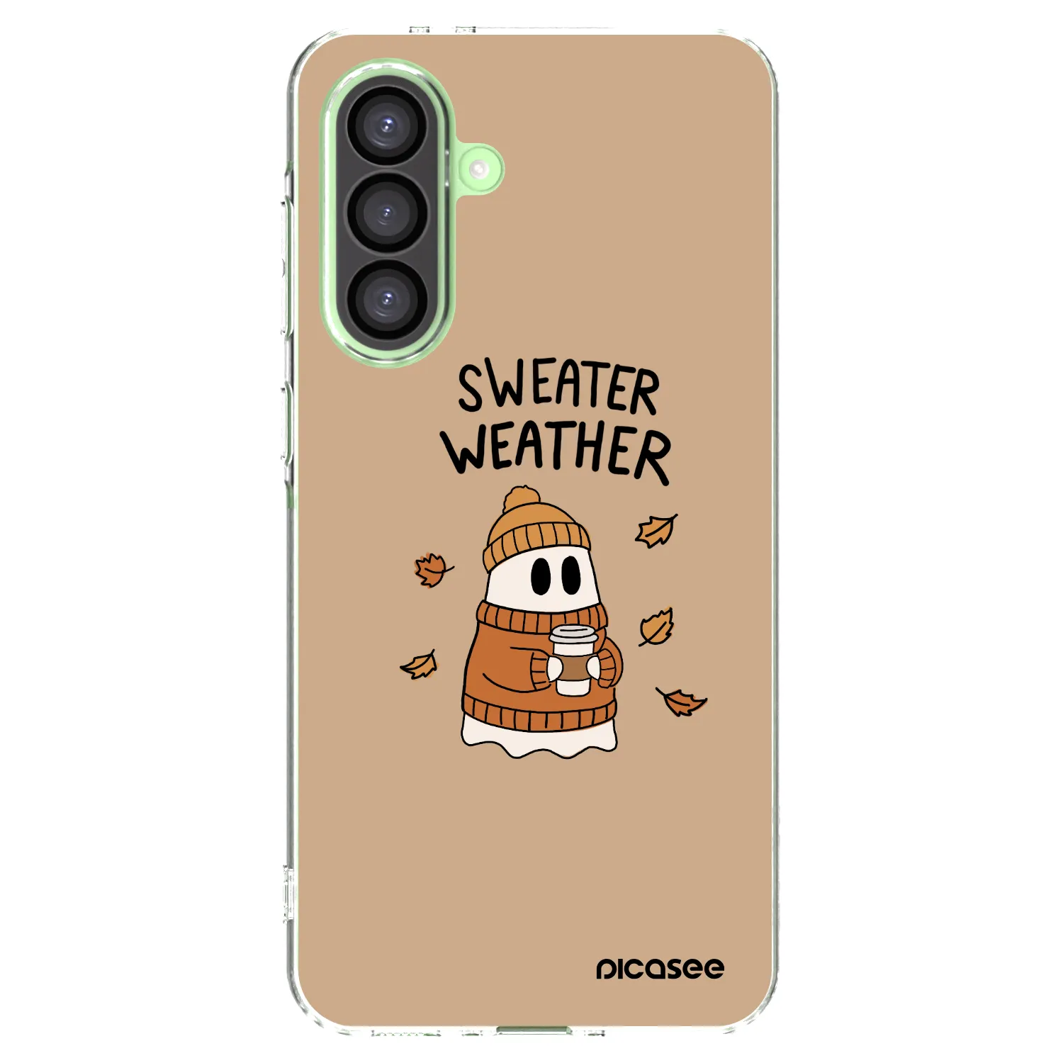 Picasee átlátszó szilikon tok az alábbi mobiltelefonokra Samsung Galaxy A26 5G A266B - Sweater ghost