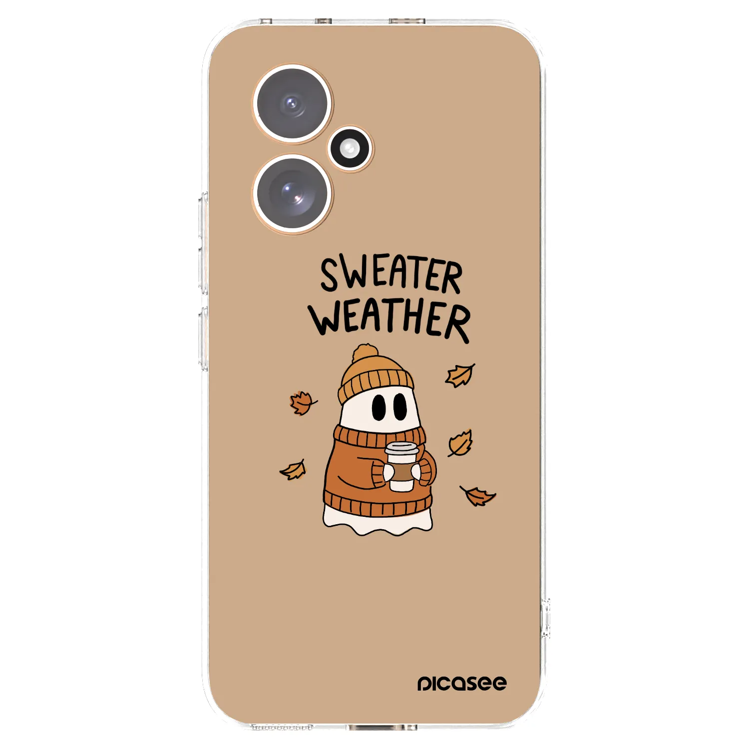 Picasee átlátszó szilikon tok az alábbi mobiltelefonokra Honor 400 5G - Sweater ghost