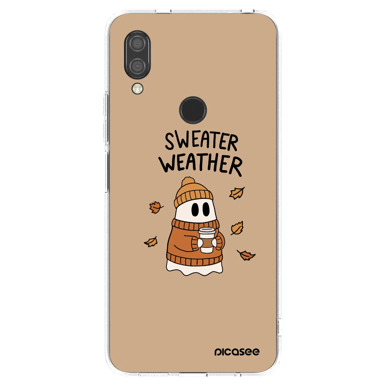 Picasee átlátszó szilikon tok az alábbi mobiltelefonokra Xiaomi Redmi 7 - Sweater ghost