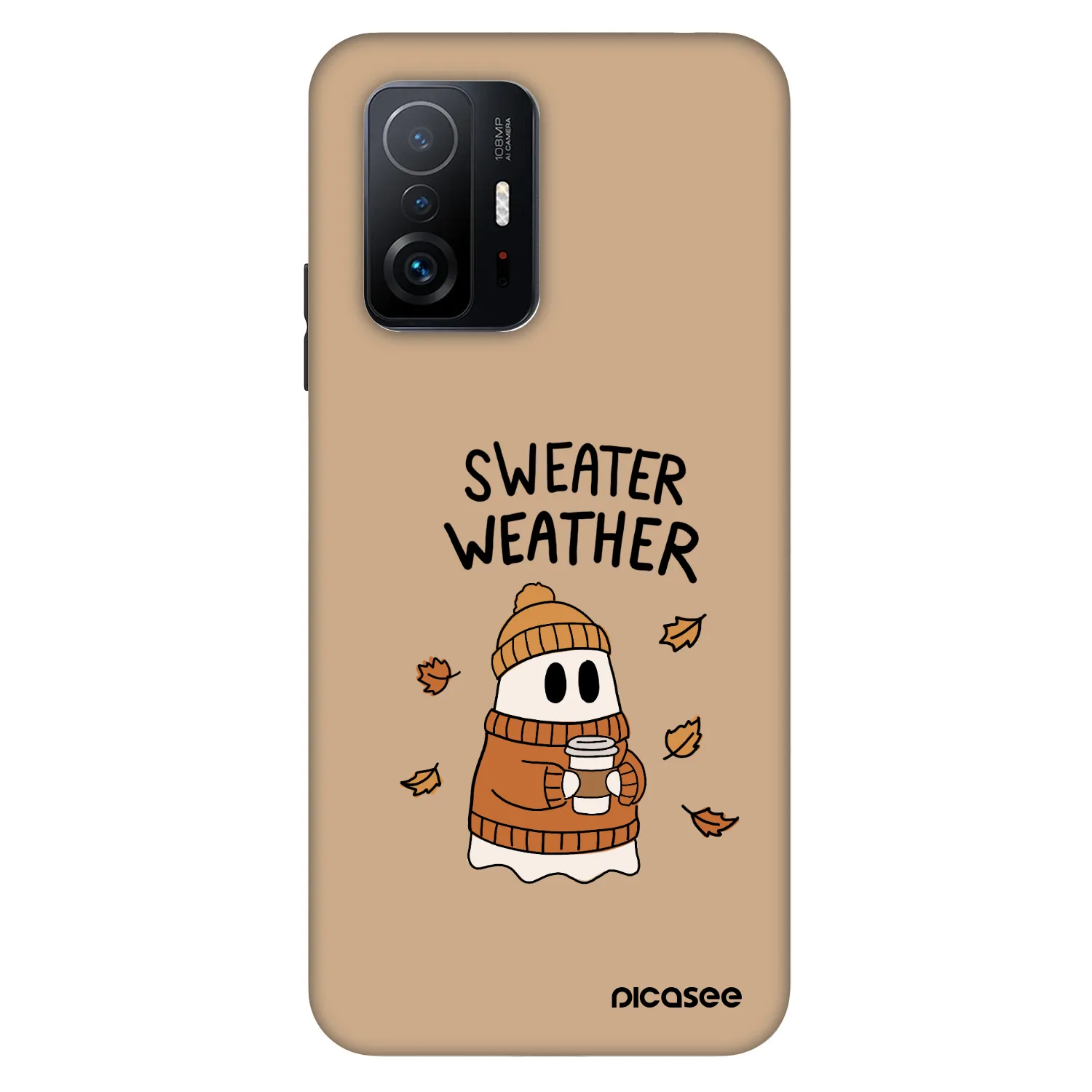 Picasee Fashion Case Xiaomi 11T Pro - Sweater ghost