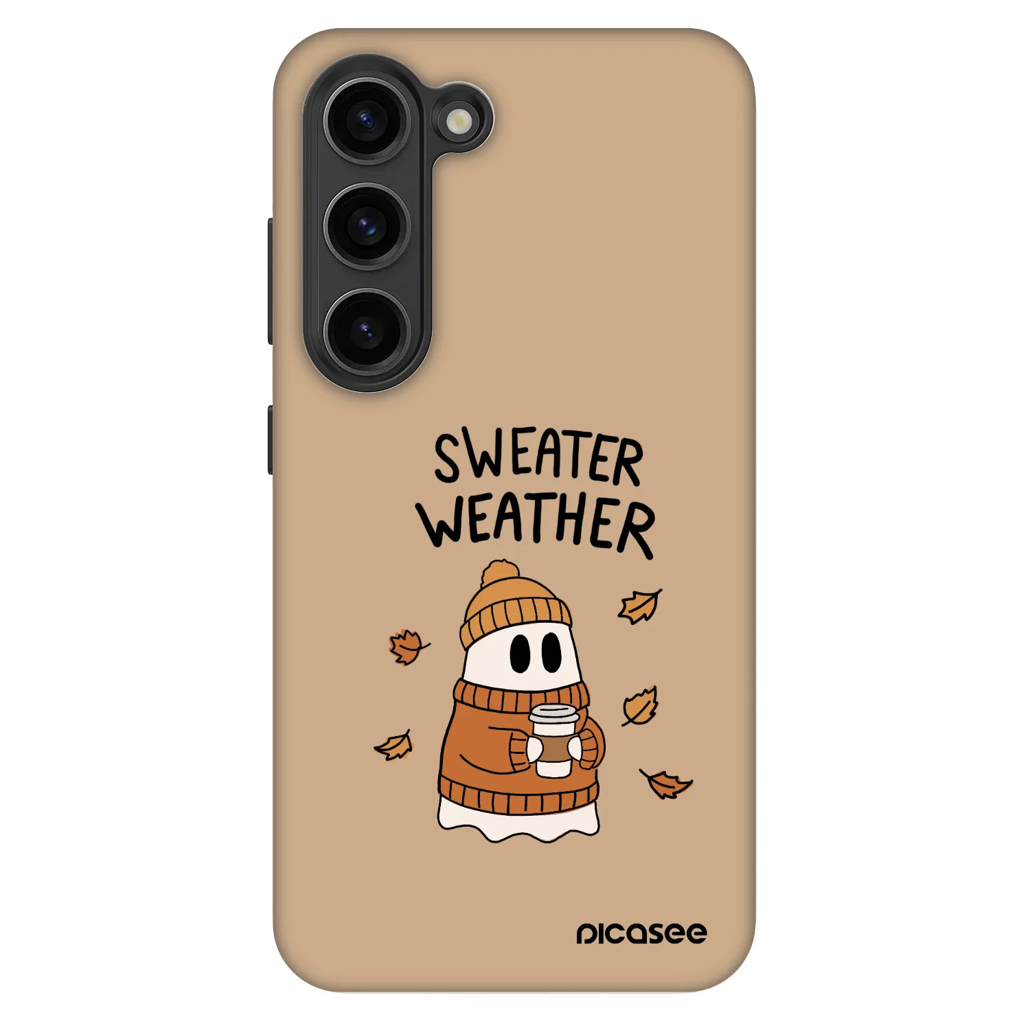 Picasee Fashion Case Samsung Galaxy S23 5G - Sweater ghost