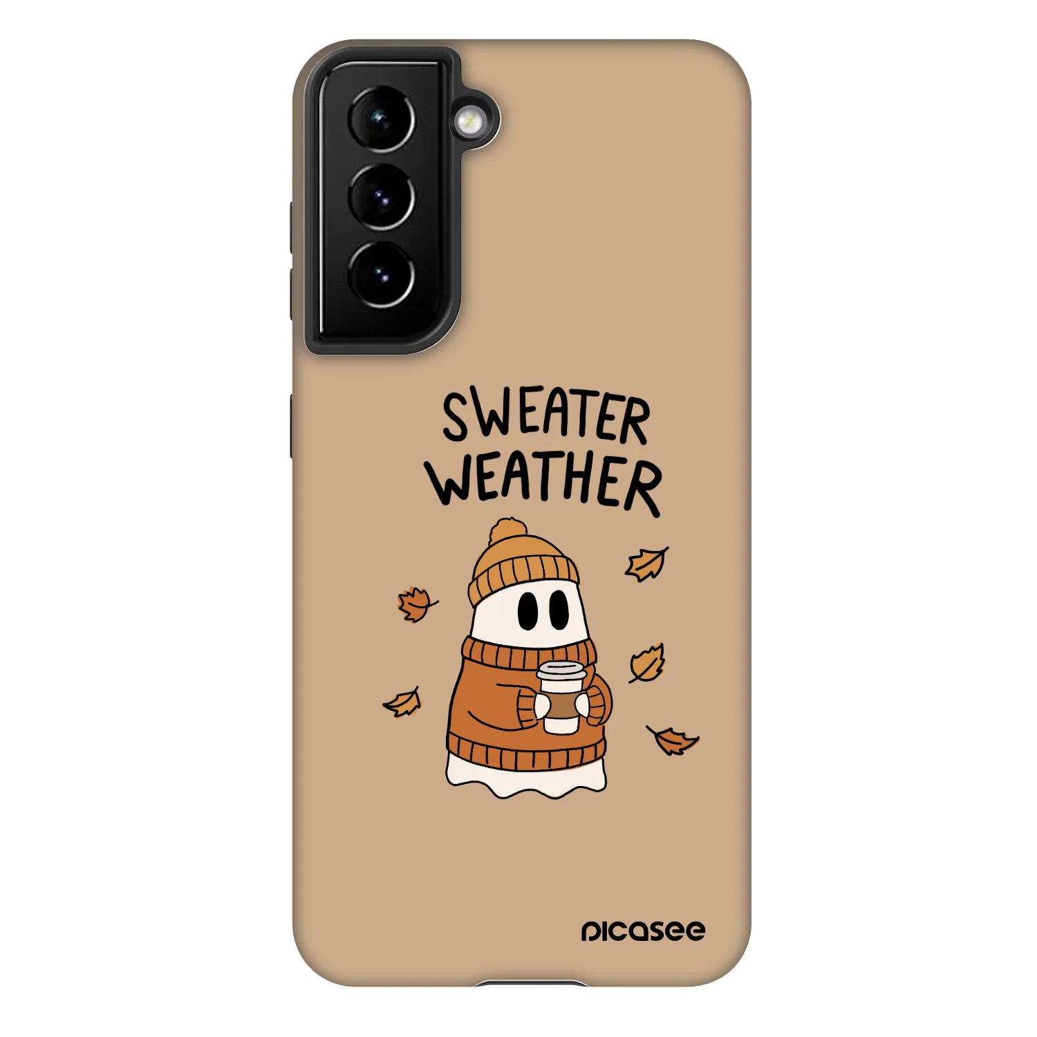 Picasee Fashion Case Samsung Galaxy S22 5G - Sweater ghost