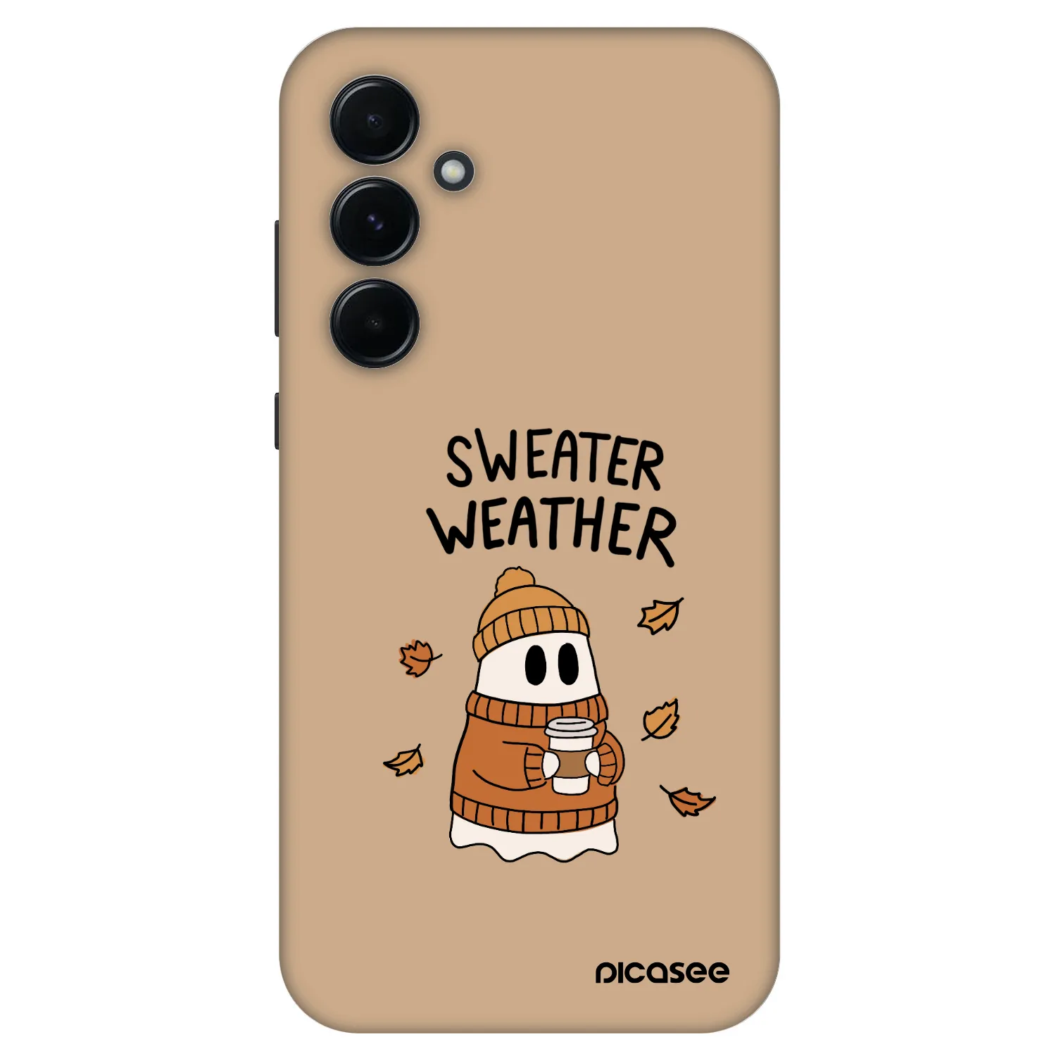 Picasee Fashion Case Samsung Galaxy A55 5G A556B - Sweater ghost