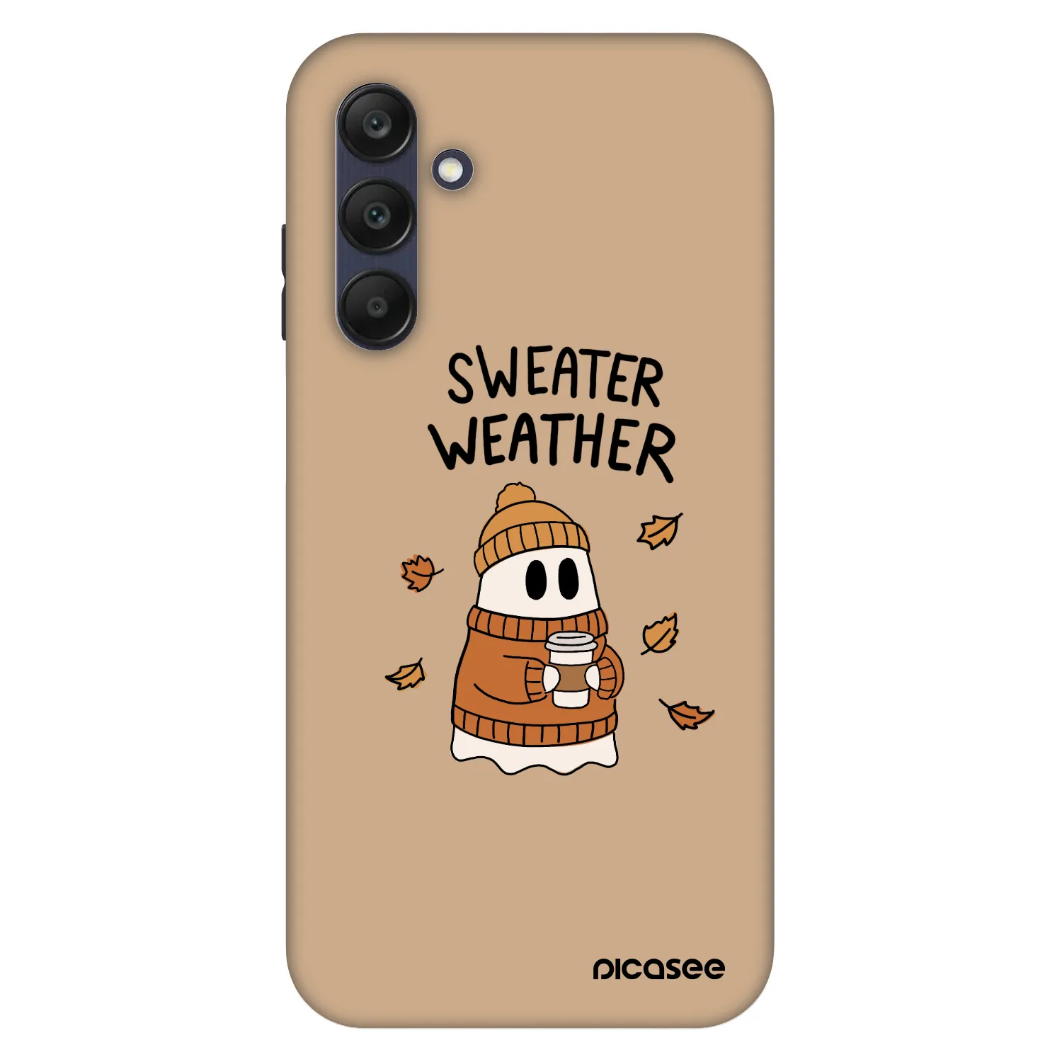 Picasee Fashion Case Samsung Galaxy A25 A256B 5G - Sweater ghost