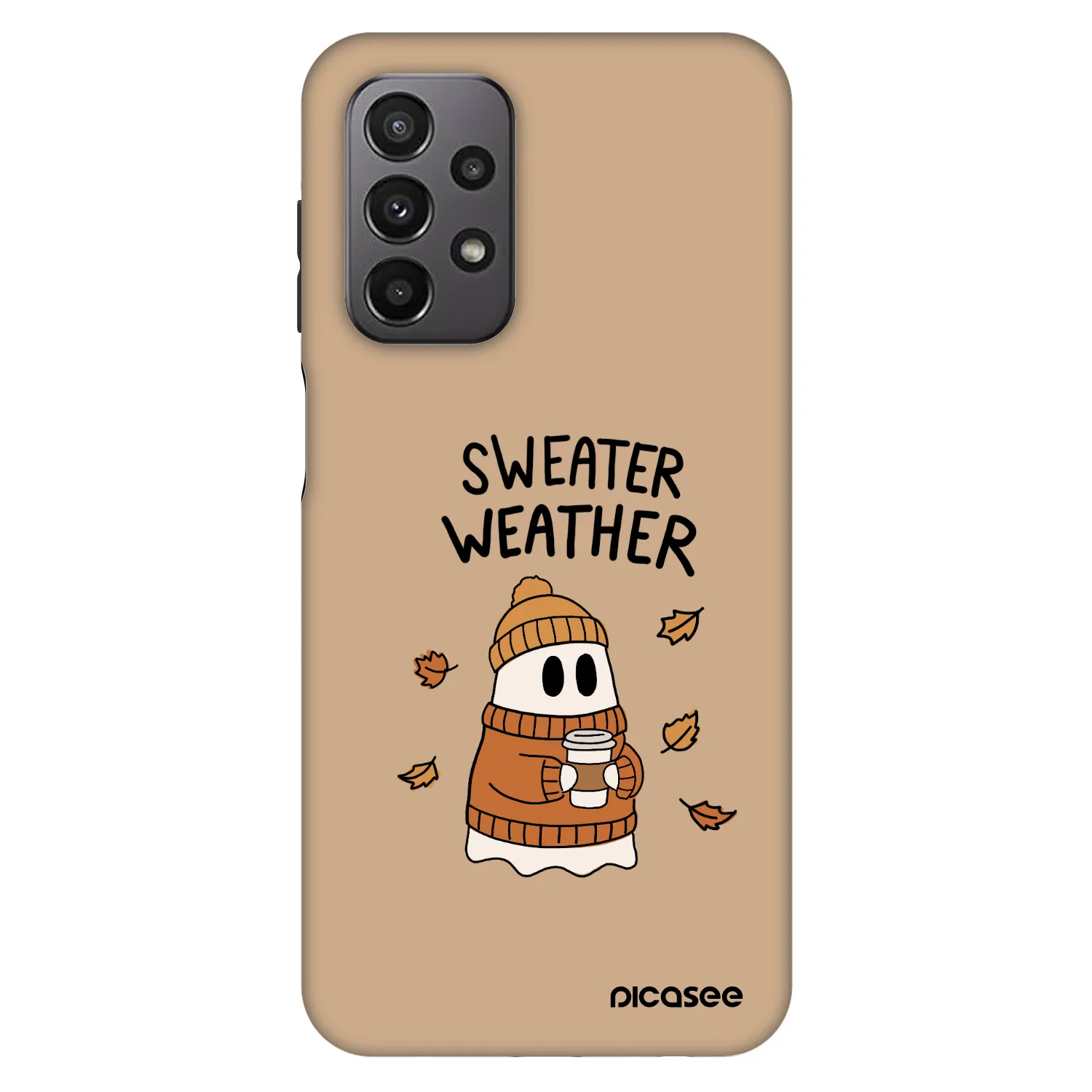 Picasee Fashion Case Samsung Galaxy A23 A236B 5G - Sweater ghost