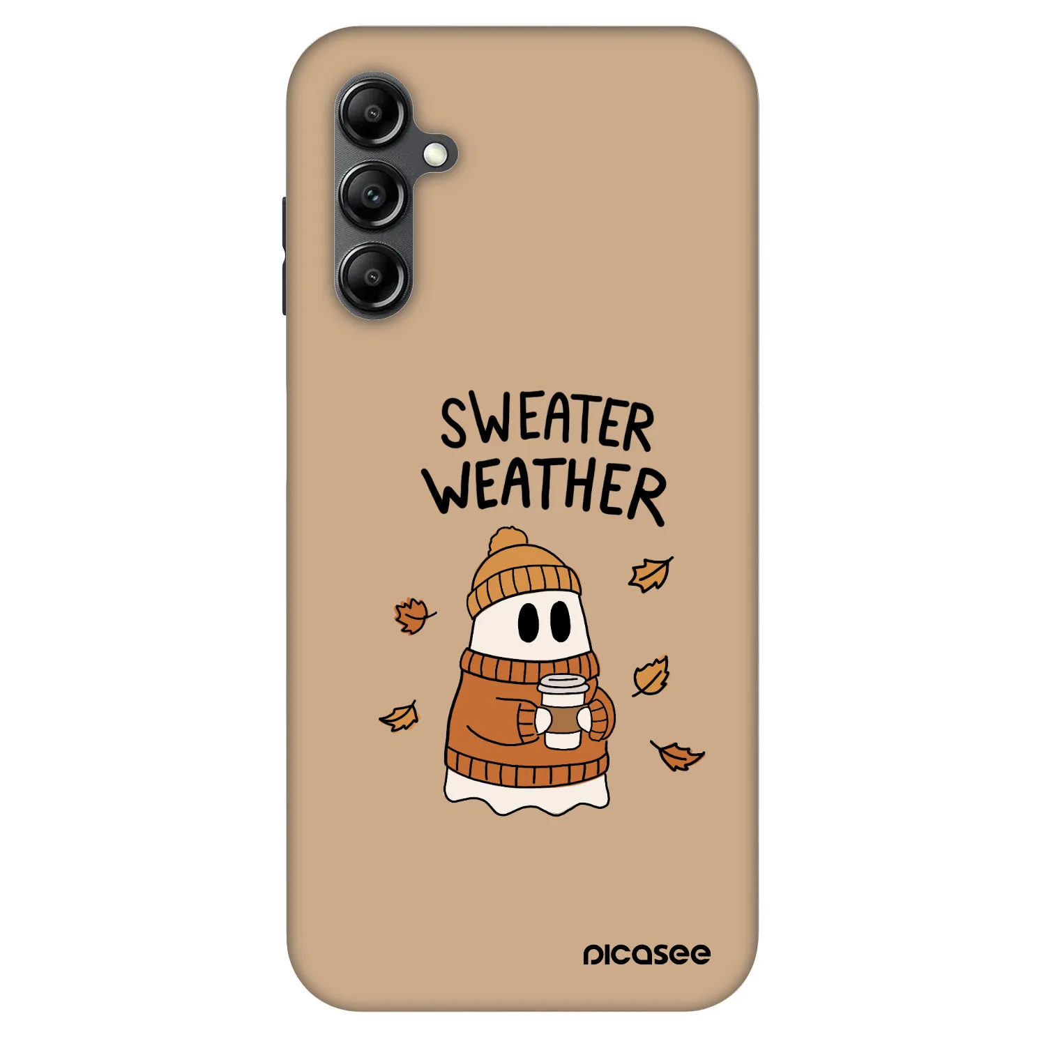 Picasee Fashion Case Samsung Galaxy A14 5G A146P - Sweater ghost