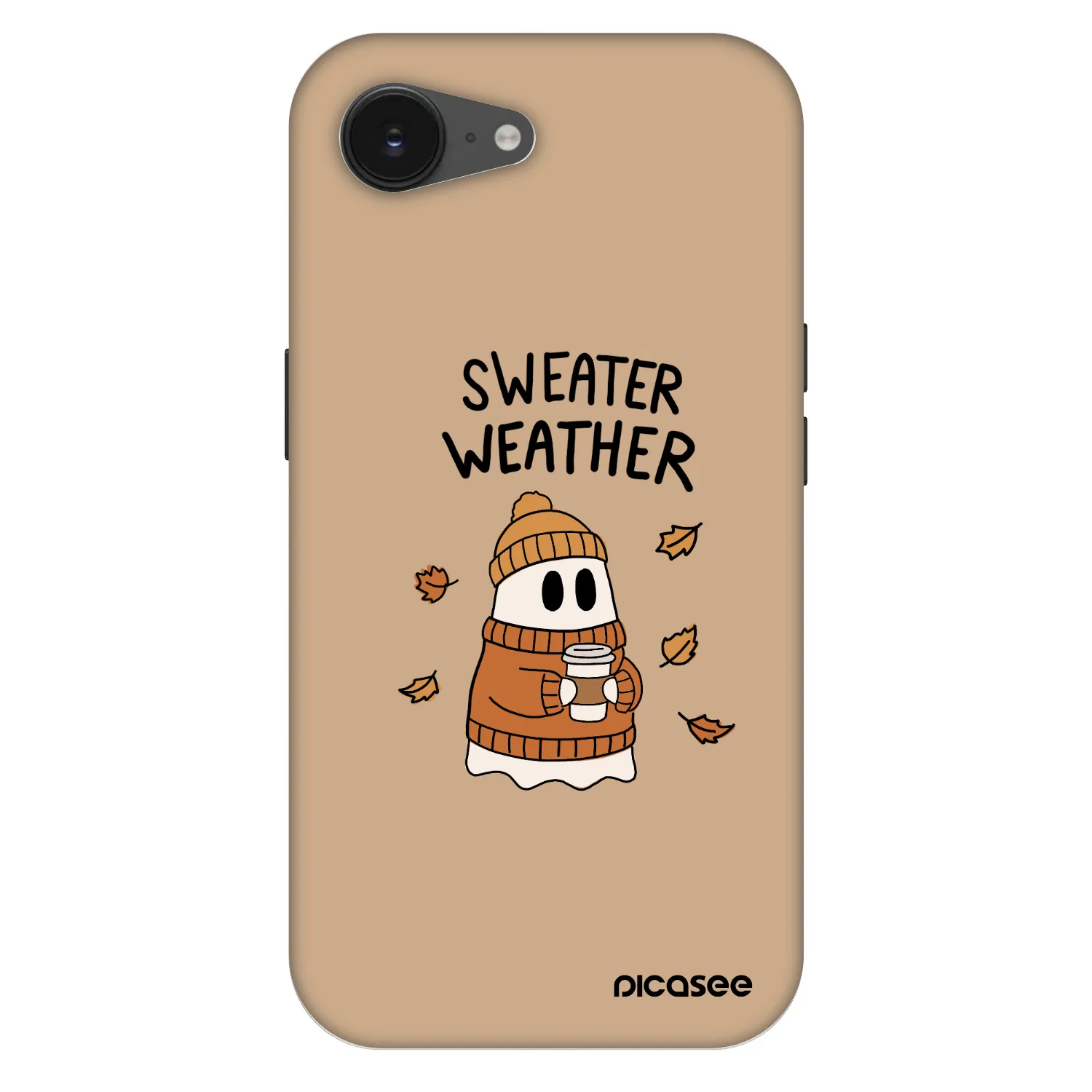 Picasee Fashion Case MagSafe Apple iPhone 16e - Sweater ghost