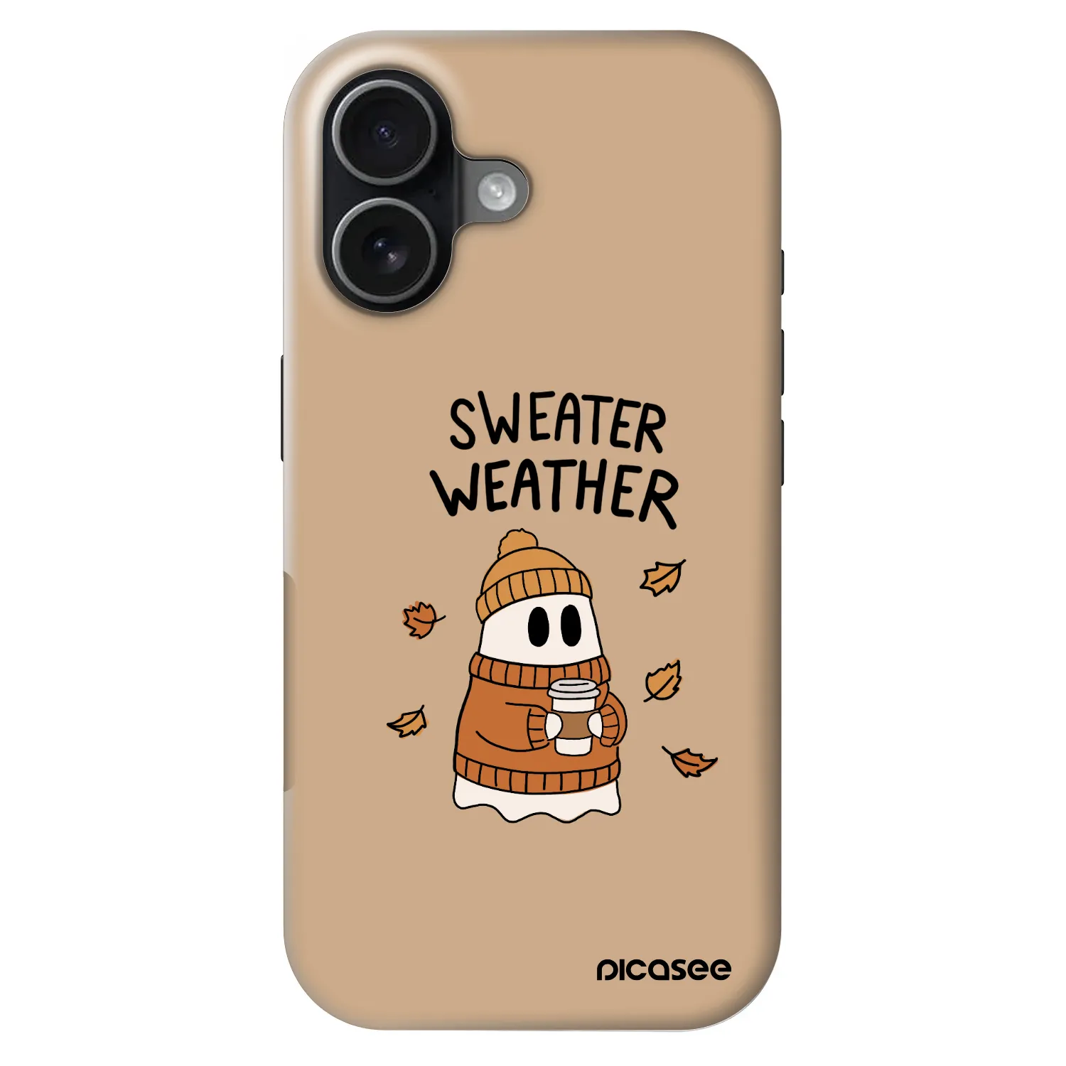 Picasee Fashion Case MagSafe Apple iPhone 17 - Sweater ghost