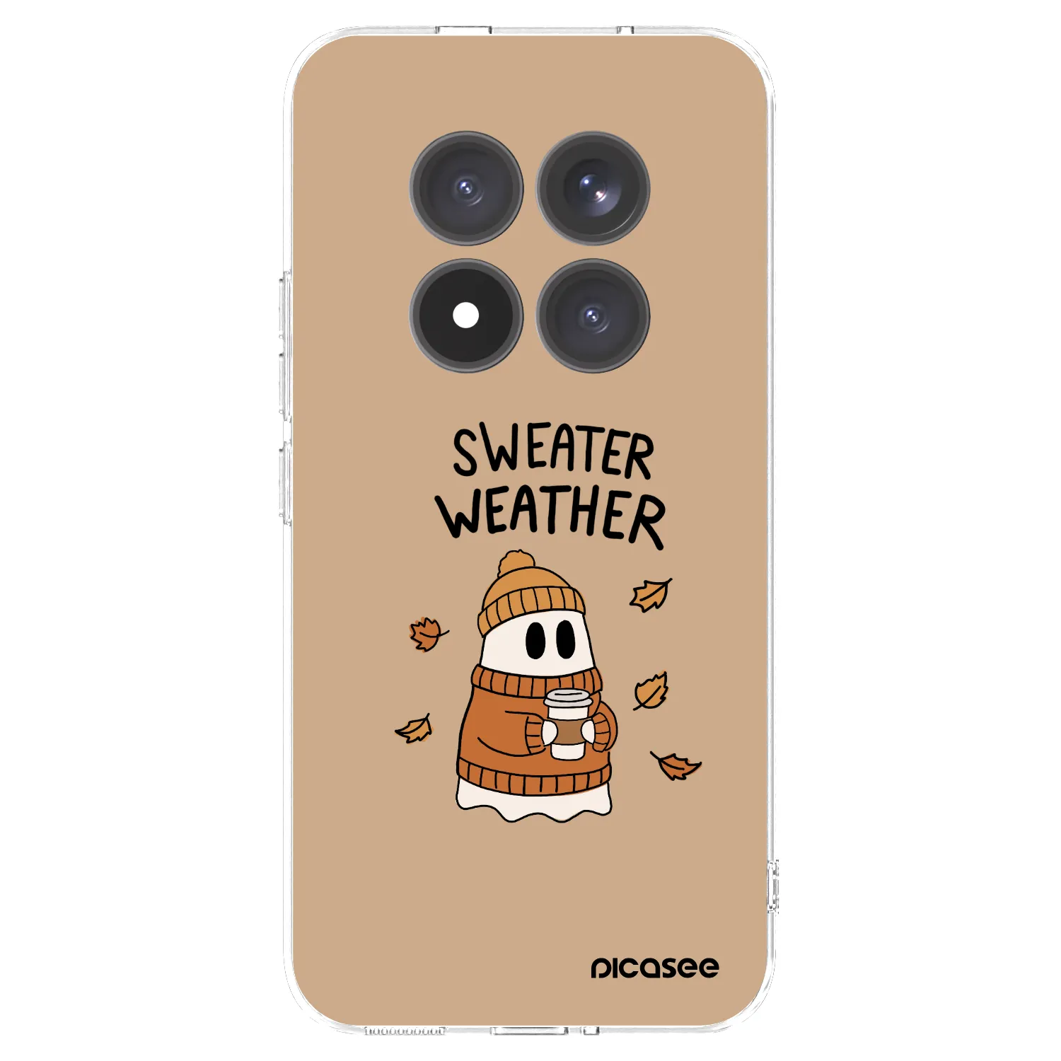 Picasee átlátszó szilikon tok az alábbi mobiltelefonokra Xiaomi Redmi Note 15 Pro+ - Sweater ghost