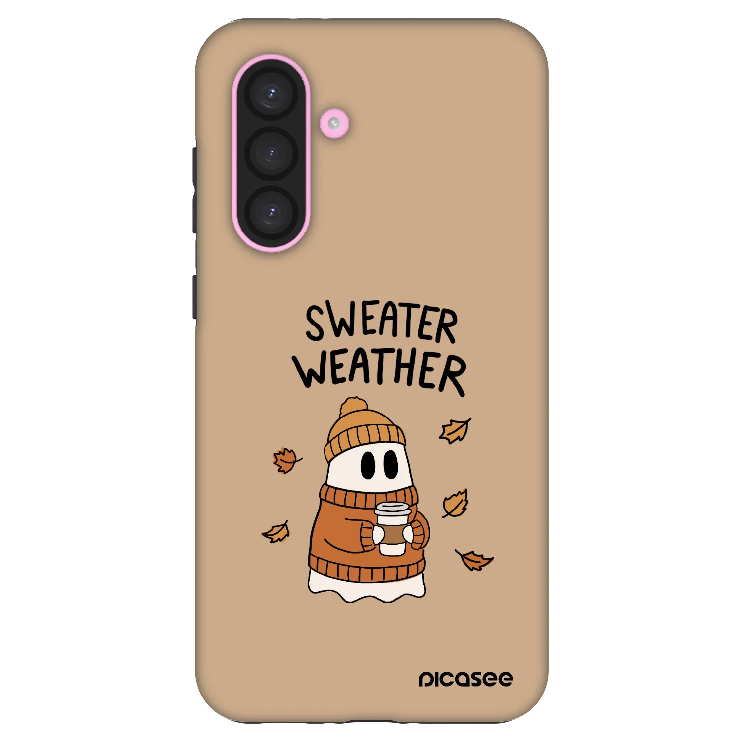 Picasee Fashion Case Samsung Galaxy A56 5G A566B - Sweater ghost