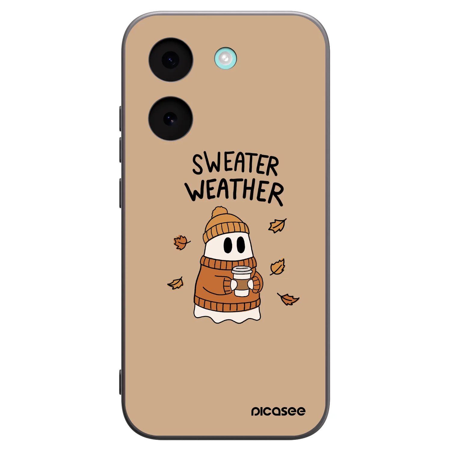 Picasee fekete szilikon tok az alábbi mobiltelefonokra Xiaomi Poco X8 Pro - Sweater ghost
