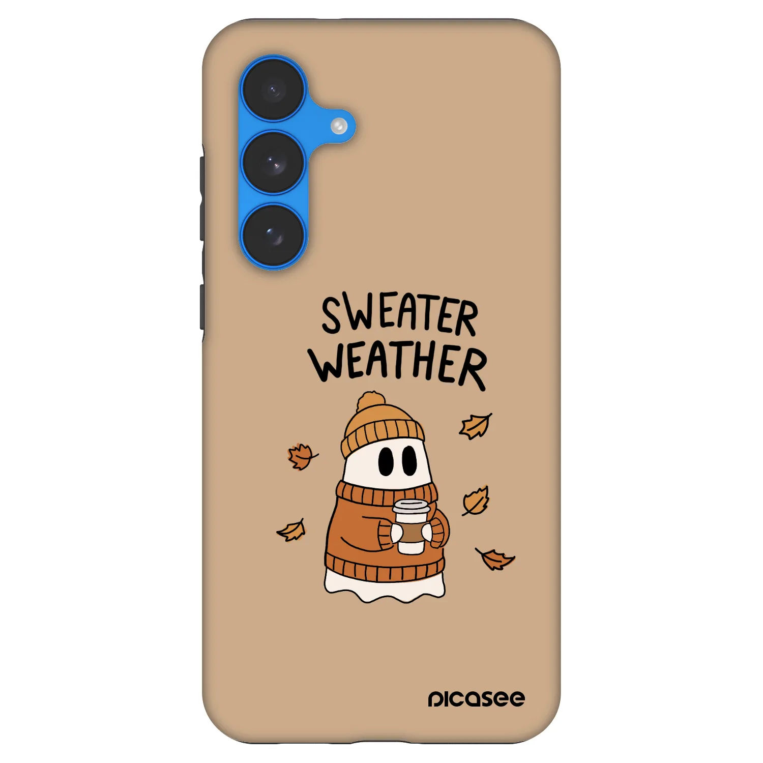 Picasee Fashion Case Samsung Galaxy S25 FE 5G - Sweater ghost