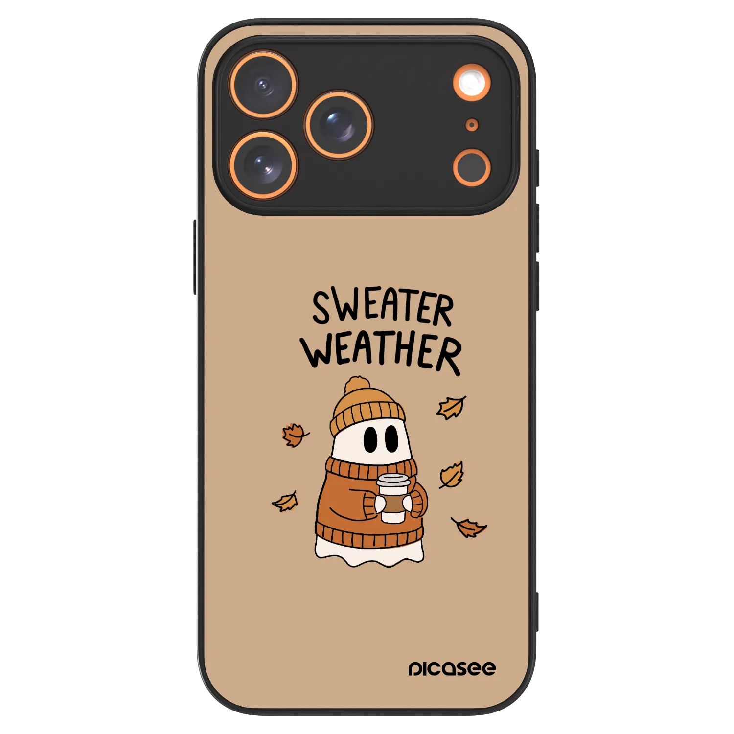 Picasee ULTIMATE CASE Apple iPhone 18 Pro Max - készülékre - Sweater ghost