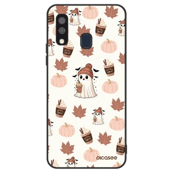Szilikon tok erre a típusra Samsung Galaxy A40 A405F - Pumpkin spice