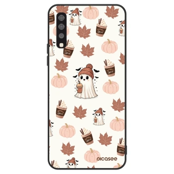 Szilikon tok erre a típusra Samsung Galaxy A70 A705F - Pumpkin spice