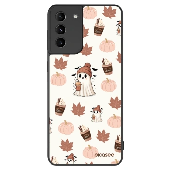 Szilikon tok erre a típusra Samsung Galaxy S21+ 5G G996F - Pumpkin spice