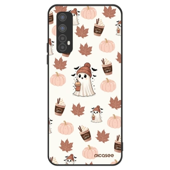 Szilikon tok erre a típusra Realme 7 - Pumpkin spice