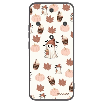 Picasee fekete szilikon tok az alábbi mobiltelefonokra Honor Magic5 Lite 5G - Pumpkin spice