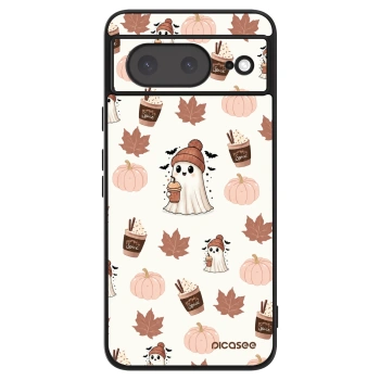 Szilikon tok erre a típusra Google Pixel 8a - Pumpkin spice