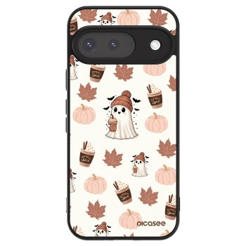 Szilikon tok erre a típusra Google Pixel 9 - Pumpkin spice