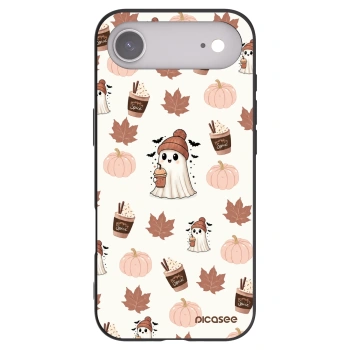 Picasee fekete szilikon tok az alábbi mobiltelefonokra Apple iPhone Air - Pumpkin spice
