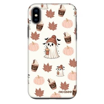 Szilikon tok erre a típusra Apple iPhone XS Max - Pumpkin spice