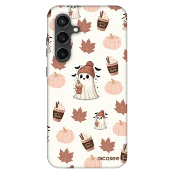 Szilikon tok erre a típusra Samsung Galaxy S24 FE S721B - Pumpkin spice