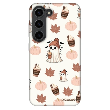 Szilikon tok erre a típusra Samsung Galaxy S23 5G - Pumpkin spice