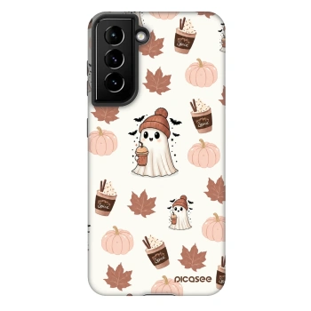 Szilikon tok erre a típusra Samsung Galaxy S21 5G G991B - Pumpkin spice