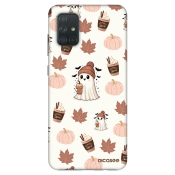 Szilikon tok erre a típusra Samsung Galaxy A71 A715F - Pumpkin spice