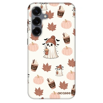 Szilikon tok erre a típusra Samsung Galaxy S25+ 5G - Pumpkin spice